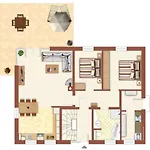 Apartment Wald&meer/kapitänsdeck